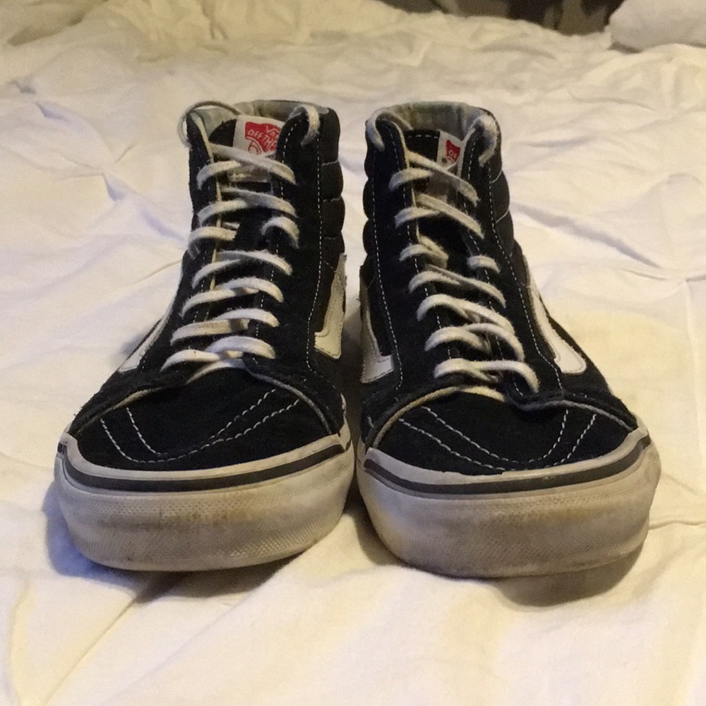 Black Hightop Vans